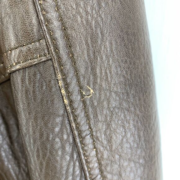 Vtg Adam Spencer Mens 44R Leather Flight Pilot Bomber Jacket Distressed Grunge - Picture 8 of 10